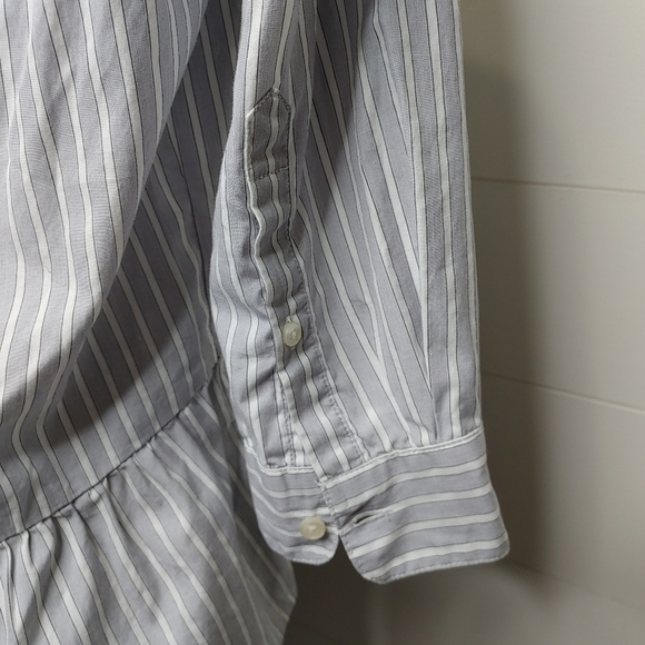 INTERMIX Trovata Striped Peplum Top Size S - Picture 8 of 14